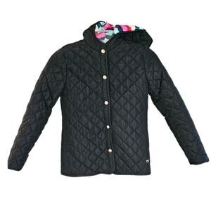 Crown and Ivy Quilted Puffer Hooded Jacket Coat Large Crown & Ivy L Girls Kids